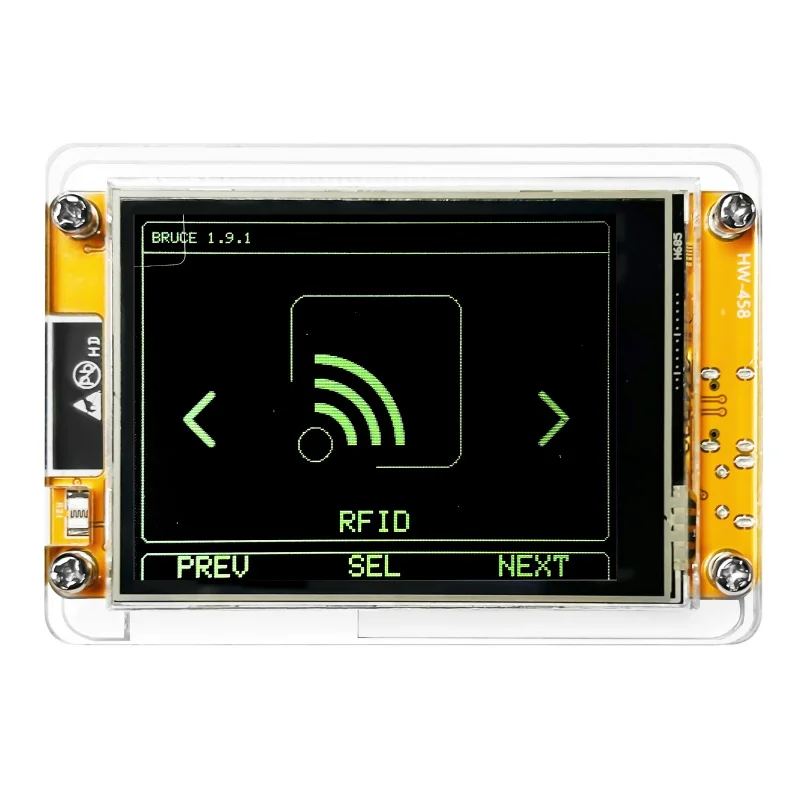 ESP32 Bruce CYD 2432S028 Wi-Fi Bluetooth NFC PN532 GNSS ATGM336H and Defensive Tools Enable Network Secure & Reliable Wireless