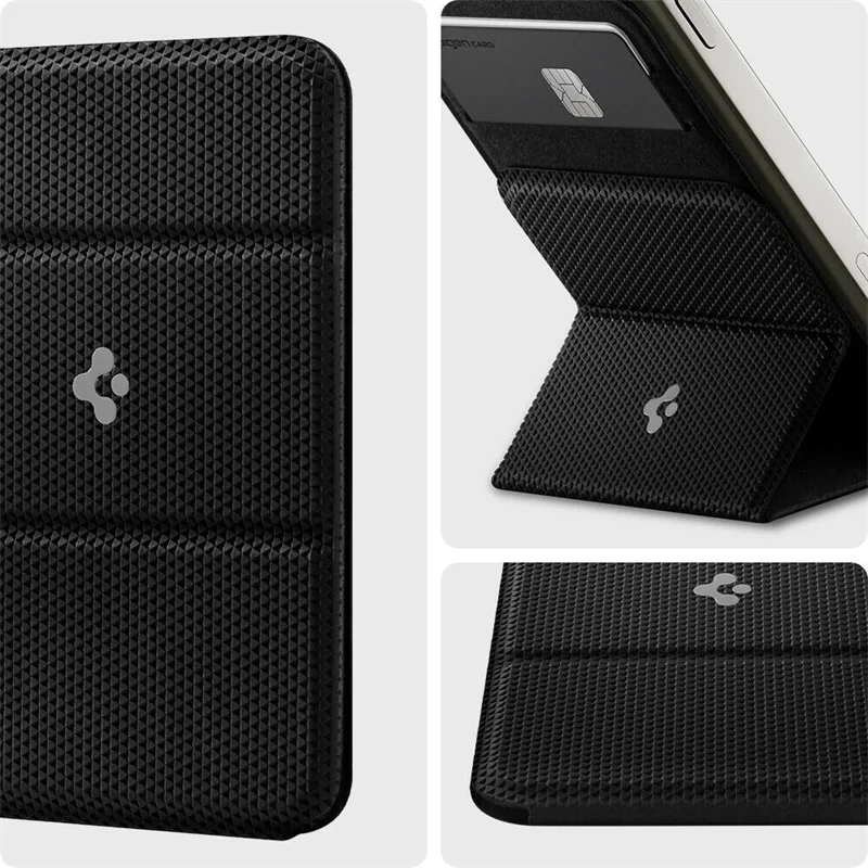 Spigen Smart Fold For MagSafe Card Holder For iPhone 17 Air 12 13 14 Plus 15 16 17 Pro Max Folding Bracket Card Bag