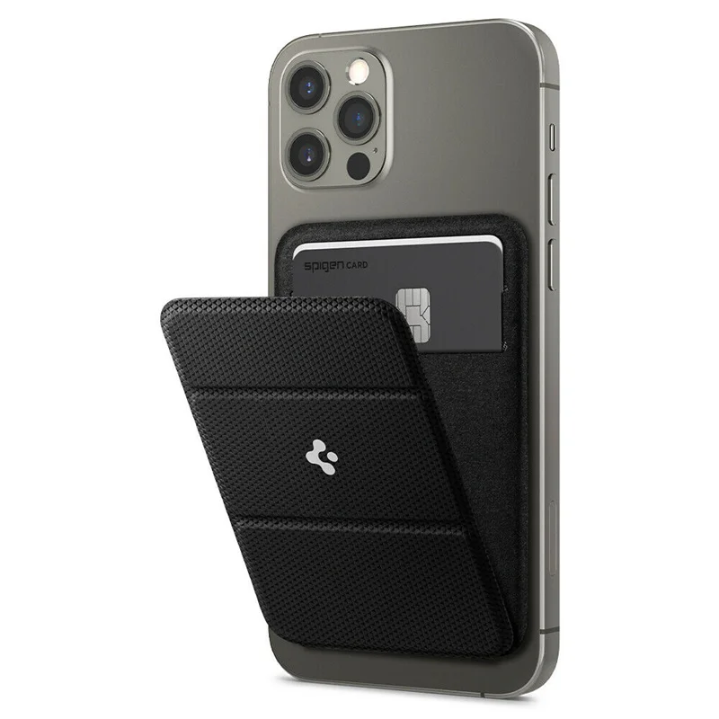 Spigen Smart Fold For MagSafe Card Holder For iPhone 17 Air 12 13 14 Plus 15 16 17 Pro Max Folding Bracket Card Bag