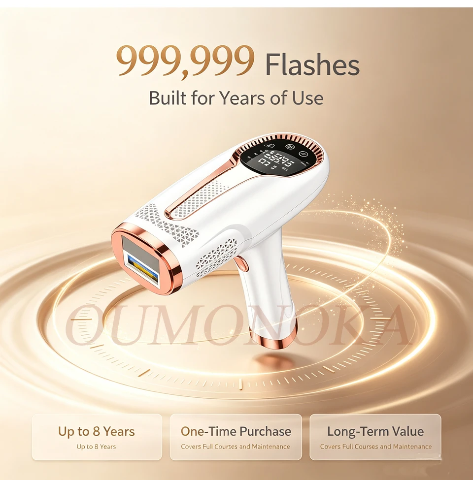 Electric IPL Permanent Laser Hair Removal Epilator for Women Facial Shaver Makeup Machine Men's Hair Cutting Tool