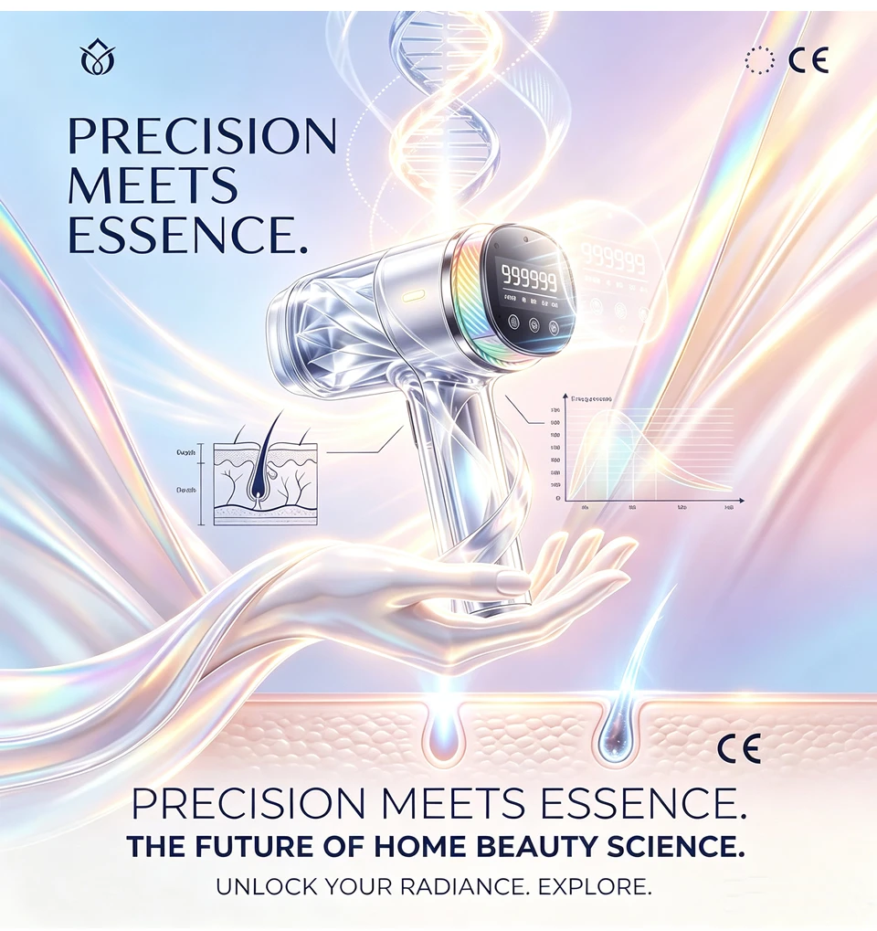 Electric IPL Permanent Laser Hair Removal Epilator for Women Facial Shaver Makeup Machine Men's Hair Cutting Tool