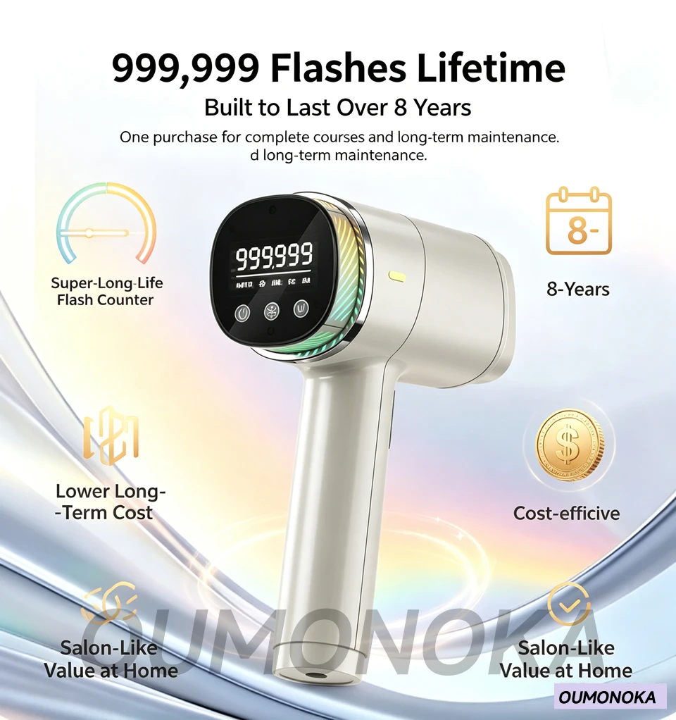 Electric IPL Permanent Laser Hair Removal Epilator for Women Facial Shaver Makeup Machine Men's Hair Cutting Tool