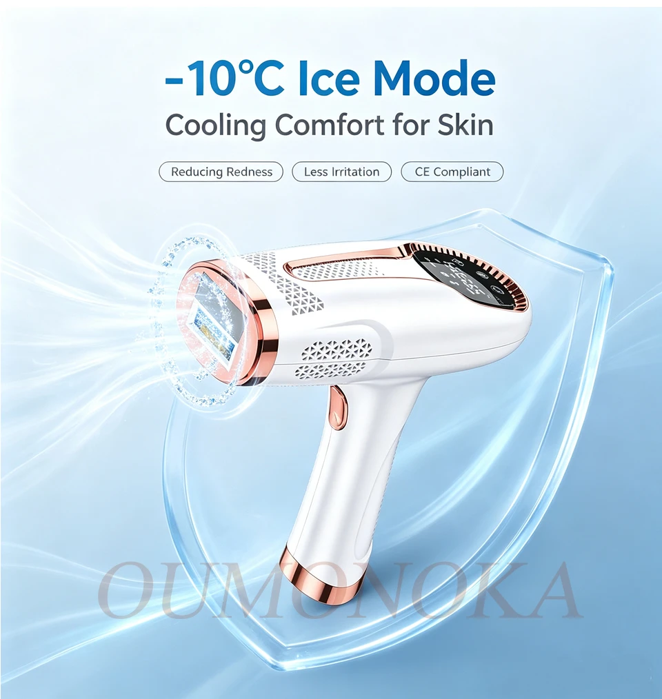 Electric IPL Permanent Laser Hair Removal Epilator for Women Facial Shaver Makeup Machine Men's Hair Cutting Tool