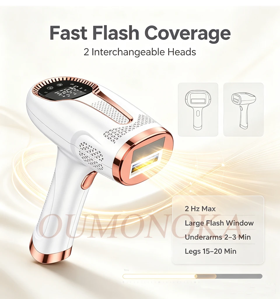 Electric IPL Permanent Laser Hair Removal Epilator for Women Facial Shaver Makeup Machine Men's Hair Cutting Tool