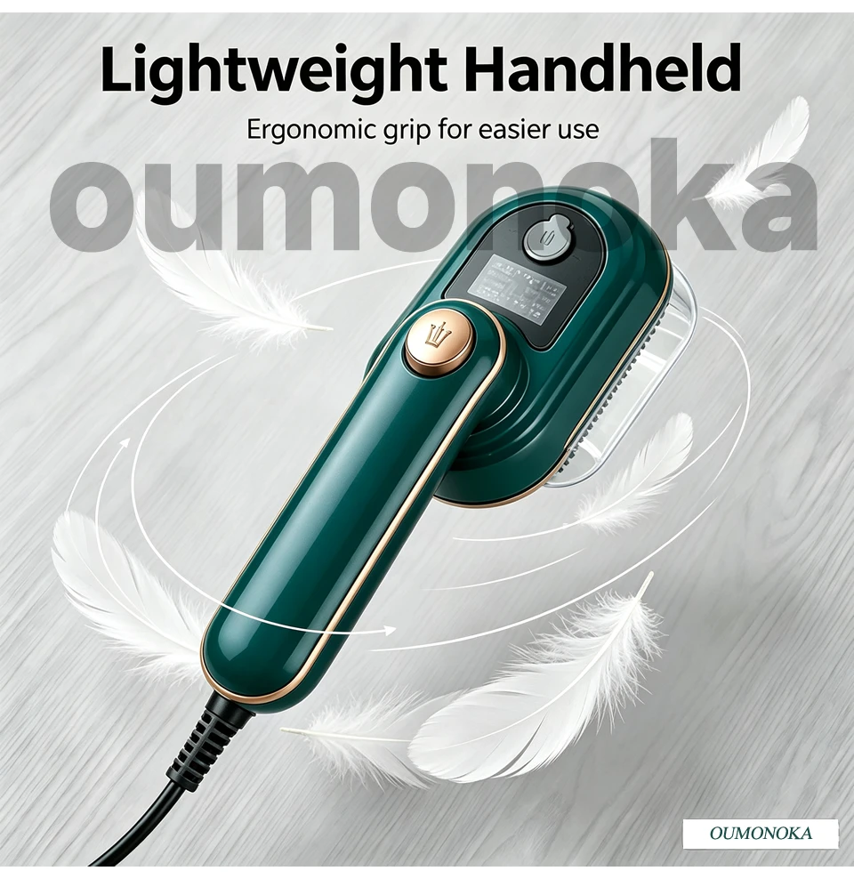 Portable Handheld Steam Iron Garment Steamer Mini for Clothes Fast Heating Travel Garment Fabric Press Machine with Home