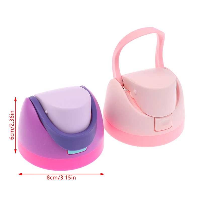 1Pc Replacement Cap No Water Leakage One Button Water Bottle Top Cap One Button Water Bottle Top Lid For 16oz 24oz 32oz 40oz