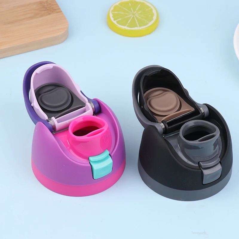 1Pc Replacement Cap No Water Leakage One Button Water Bottle Top Cap One Button Water Bottle Top Lid For 16oz 24oz 32oz 40oz