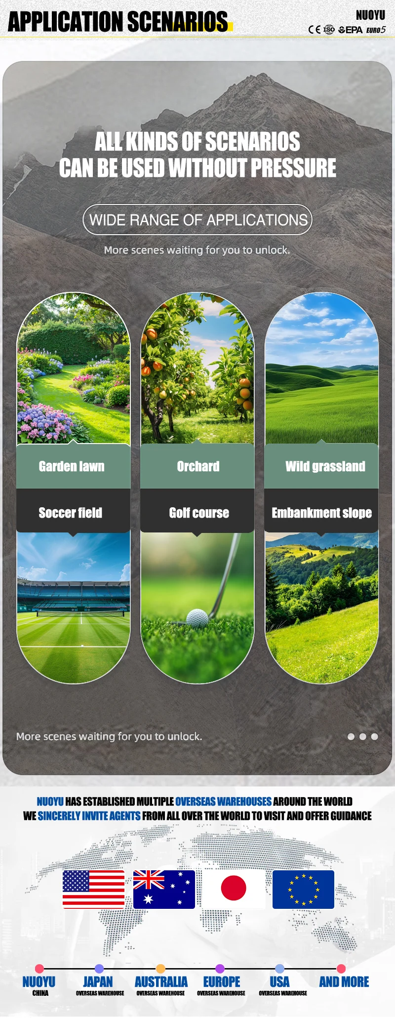 Customized CE EPA Certified Remote Control Grass Cutting Crushing Robot Flail Lawn Mower Self-Propelled for Orchard Farm Lawn