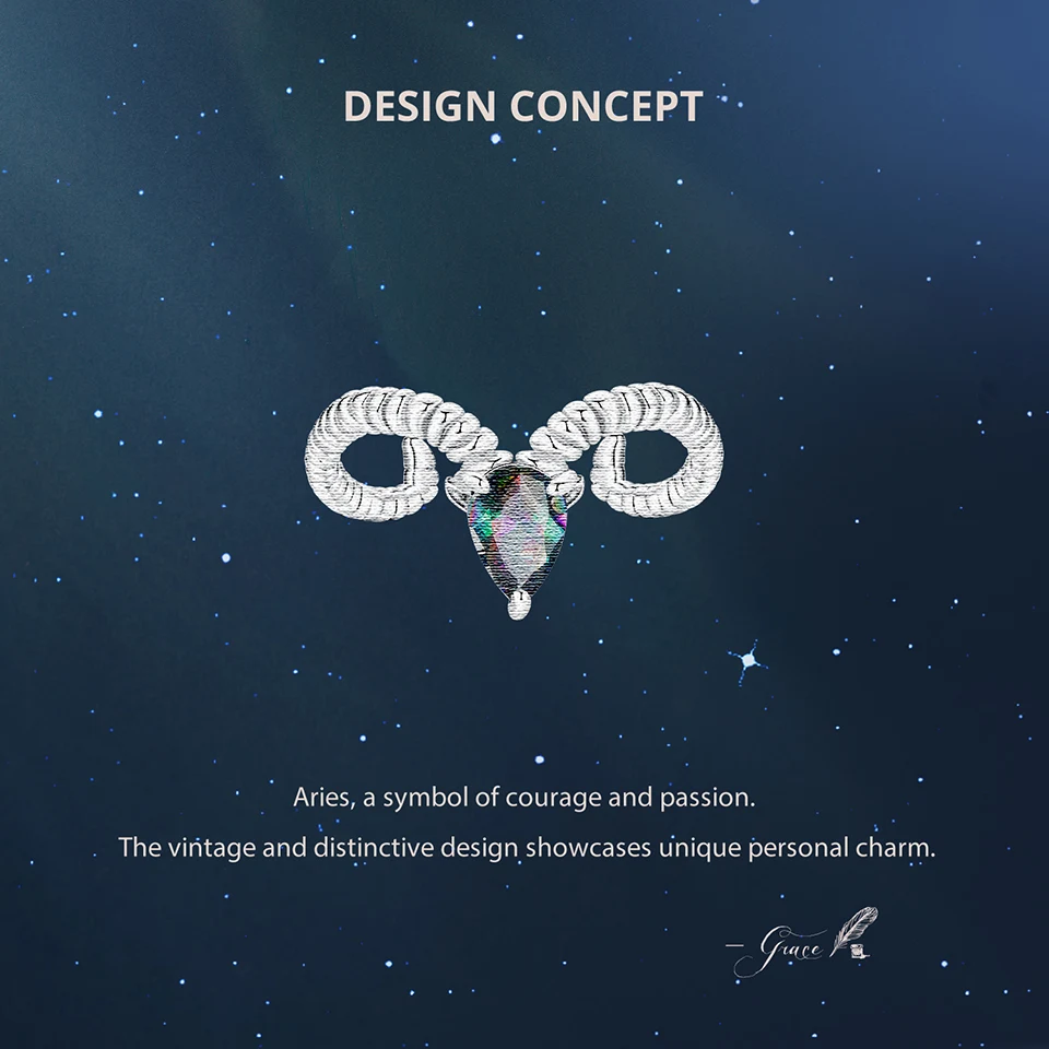 WOSTU 925 Sterling Silver Colorful 12 Zodiac Open Ring For Women , Rainbow Zircon Crystal Stackable Rings Girl Family Gift