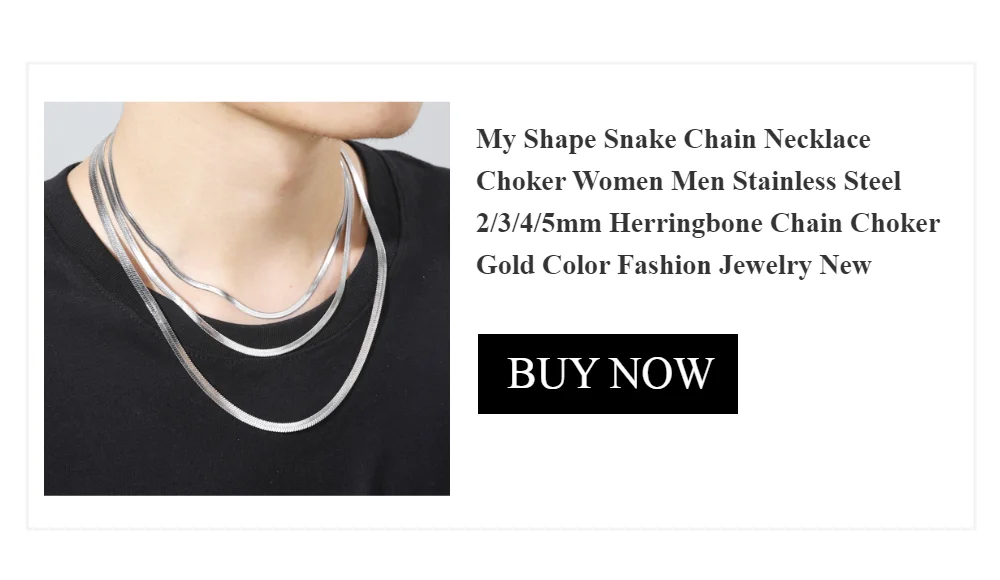 My Shape 3mm-10mm Cuban Chain Stainless Steel Necklaces for Men Male Chains Figaro Box Chain Choker Punk Jewelry 45cm 50cm 60cm