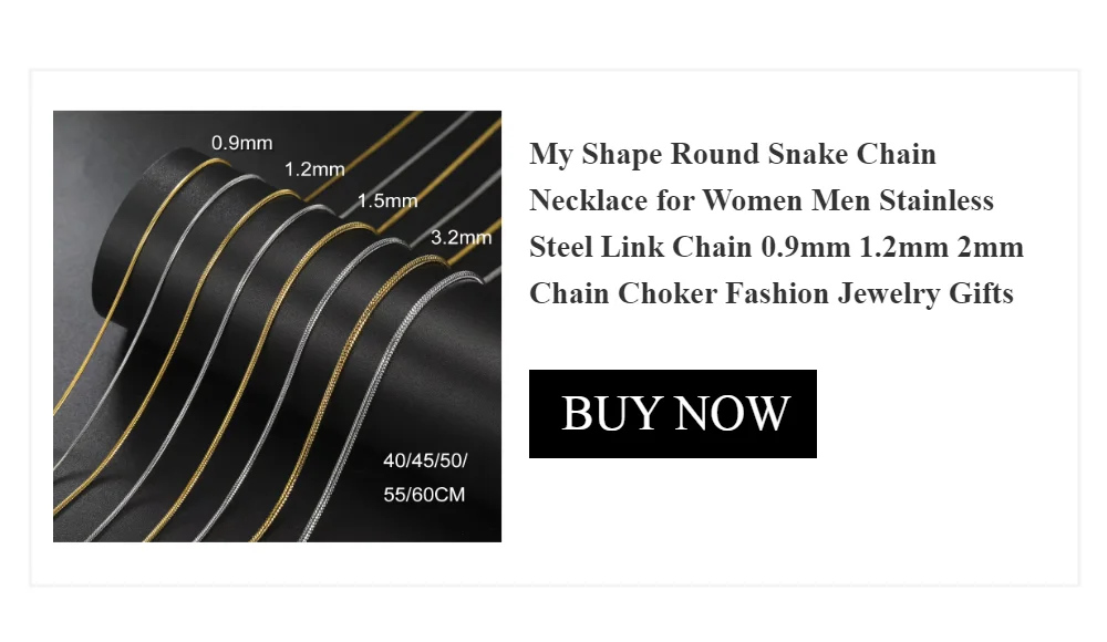 My Shape 3mm-10mm Cuban Chain Stainless Steel Necklaces for Men Male Chains Figaro Box Chain Choker Punk Jewelry 45cm 50cm 60cm