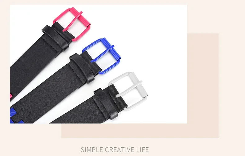 Width 3.8cm Hip-hop Punk Women's Belt Fashion Trend All-match Jeans Accessories Girdle Music Festival Y2k Girl Pu Waistband