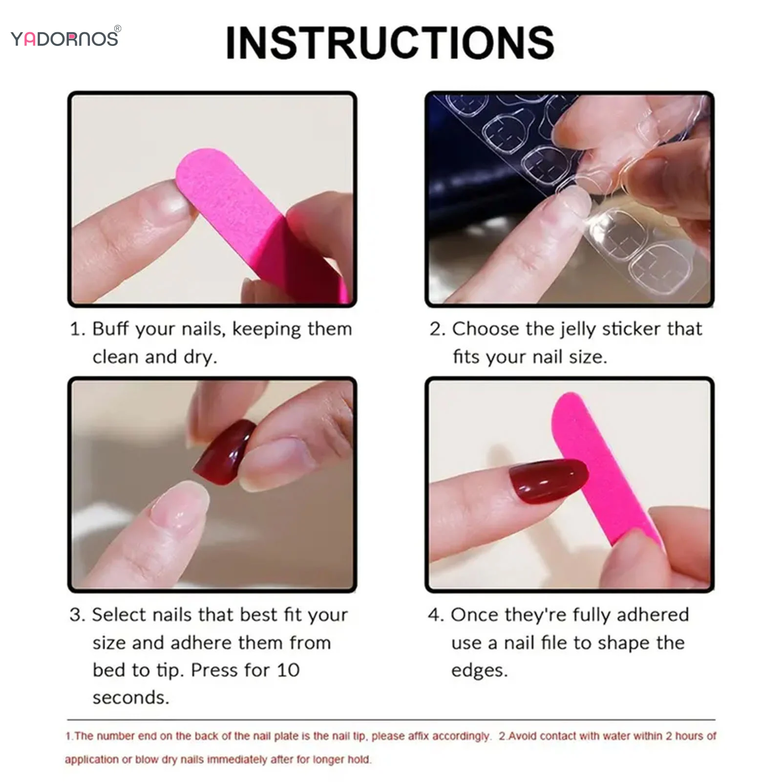 24pcs Nude Pink Sweet Fake Nails Short Duckbill Leopard Print French False Nails With 3D Bowknots Butterfly Cherry Press On Nail
