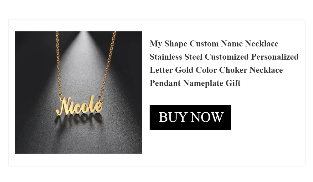 My Shape Custom Name Sparkling Necklaces Stainless Steel Customized Bling Frosted Pendants Personalized Name Chain Jewelry Gifts