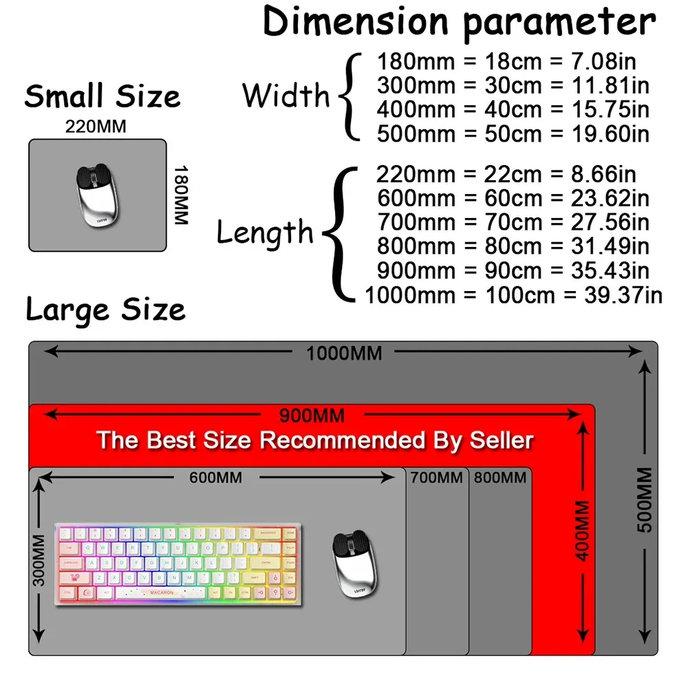 Van Gogh Oil Painting The Starry Night Mouse Pad Gaming Laptops Keyboard Mat Deskmat Pc Accessories Desk Protector HD carpet xxl