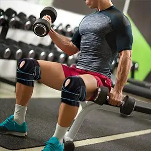 NEENCA Knee Braces for Pain Men & Women with Patella Gel Pad Side Stabilizers, Arthritis, Meniscus Tear, ACL, Relief, Running