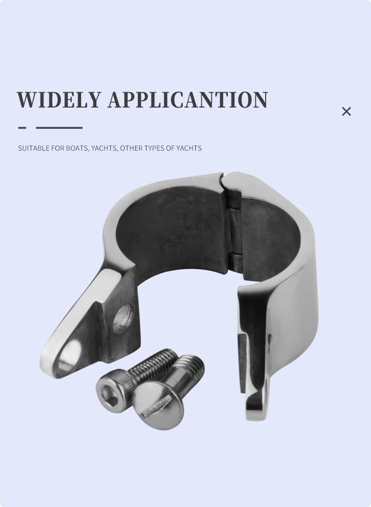 4PCS 316 Stainless Steel Boat Jaw Slide Bimini Top Fitting 22mm 25mm 30mm 32mm Marine Hardware Accessories