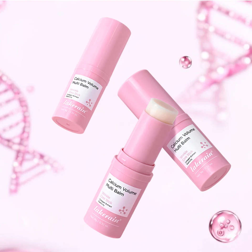 Calcium Collagen Vitamin D Eye Stick Balm Tightens Skin Care Anti Aging Anti Dark Circle Reduces Eye Bags Wrinkles Tear Trough