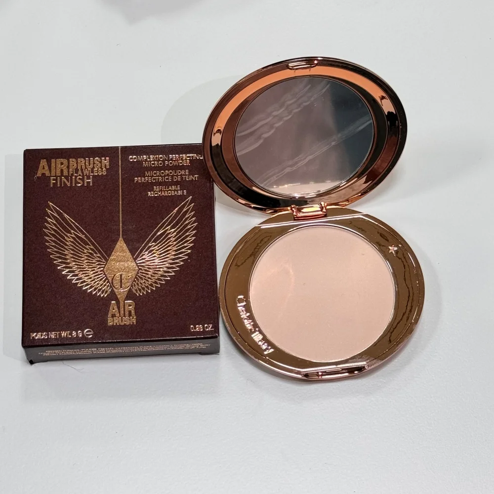 Charlotte Tilbury Lip Balm Facial Setting Powder Delicate Texture Flawless Liquid Foundation Cosmetics Moisturize Setting Spray