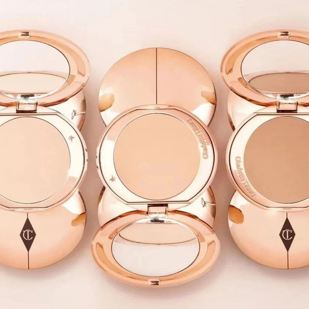 Charlotte Tilbury Lip Balm Facial Setting Powder Delicate Texture Flawless Liquid Foundation Cosmetics Moisturize Setting Spray