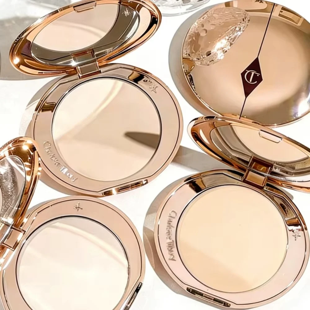 Charlotte Tilbury Lip Balm Facial Setting Powder Delicate Texture Flawless Liquid Foundation Cosmetics Moisturize Setting Spray