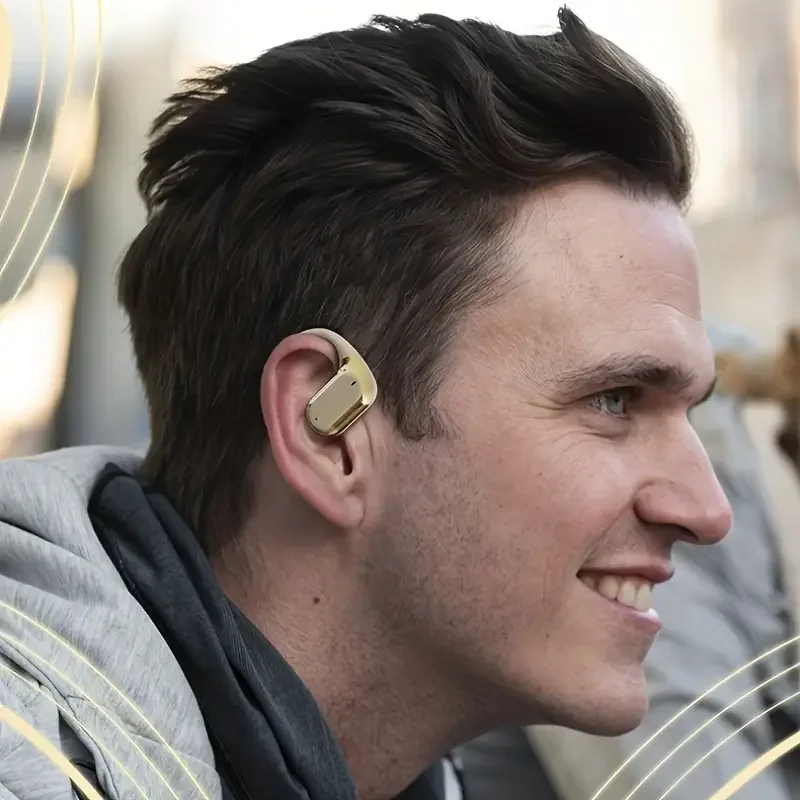 2026 New AI Translation Earphones: High-Definition Audio, LED Battery Display, Suitable for Sports and Commuting.