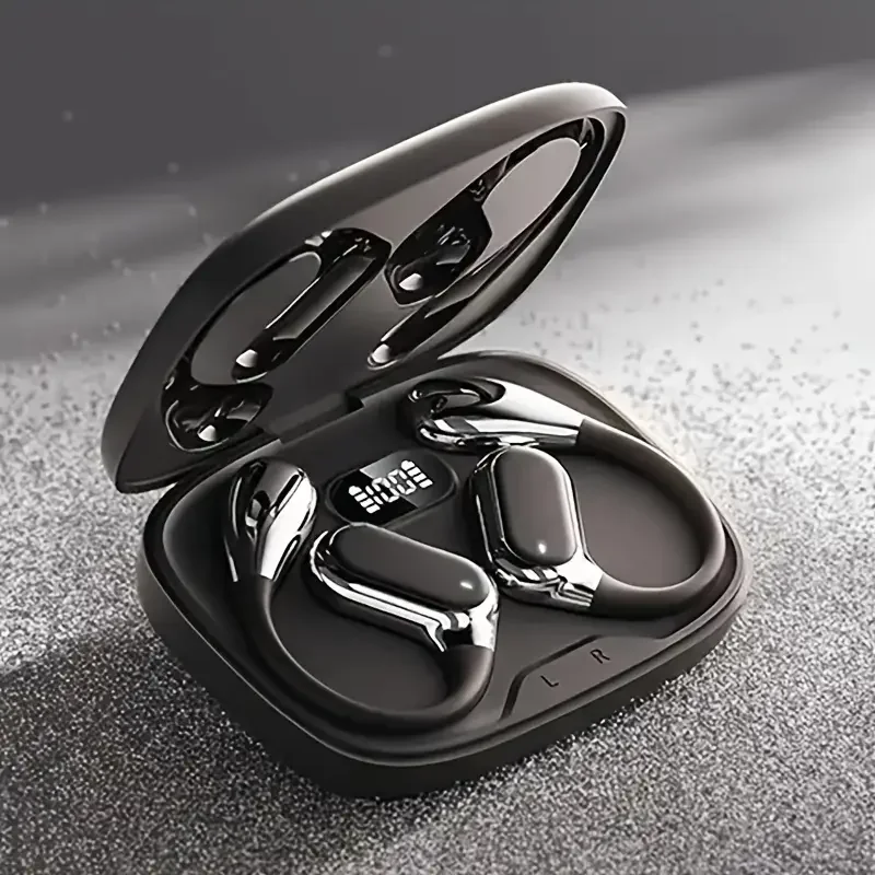 2026 New AI Translation Earphones: High-Definition Audio, LED Battery Display, Suitable for Sports and Commuting.