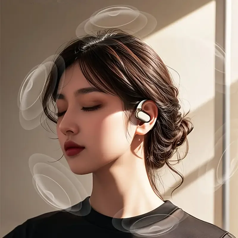 2026 New AI Translation Earphones: High-Definition Audio, LED Battery Display, Suitable for Sports and Commuting.