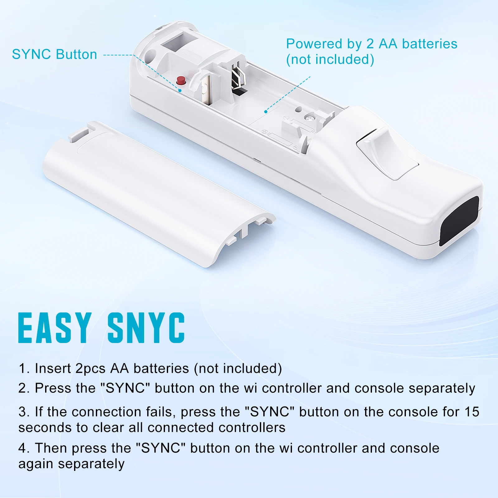 2in1 Controller For Nintendo WII/WII U Gaming Left Right Joystick Wireless Gamepads Optional Motionplus Func Game Remote Control