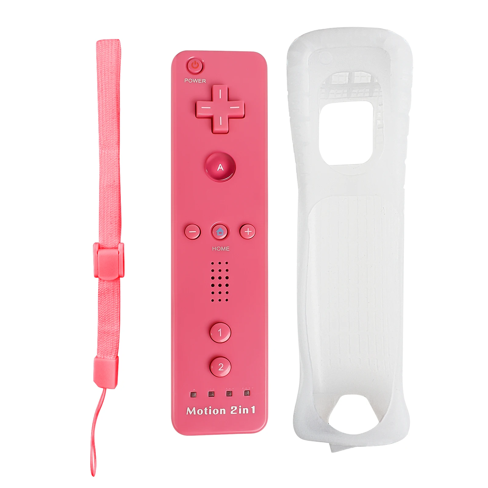 2in1 Controller For Nintendo WII/WII U Gaming Left Right Joystick Wireless Gamepads Optional Motionplus Func Game Remote Control
