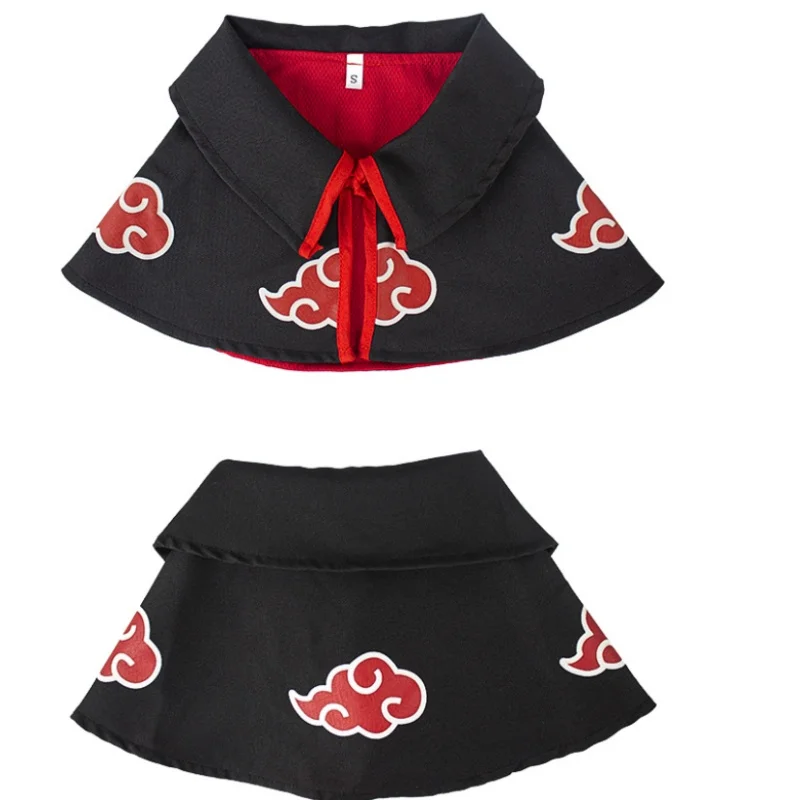 New Anime Haruto Pet Cloak Clothes Pet Cat Dog Cosplay Costume Hokage Uzumaki Akatsuki Photo Props Birthday Fans Gifts Toys