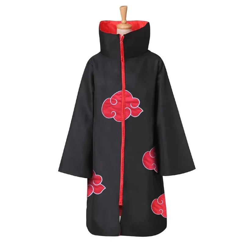 Akatsuki Uchiha Tobi Obito Akatsuki Cosplay Costume Cloak Mask Halloween Man Woman Cosplay Costume Headband Accessories