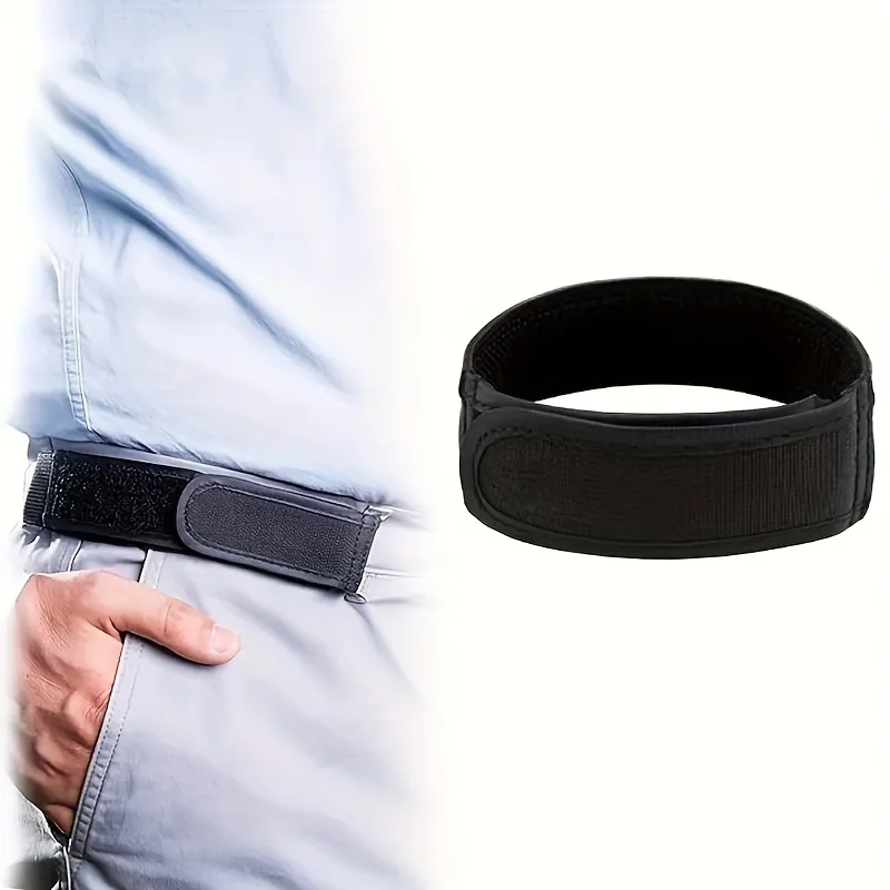 Fashion Ultra-soft No Buckle Elastic Belts Stylish Comfortable Belt Loop Buckle-Free Belt Unisex Jeans Pants Belt Women