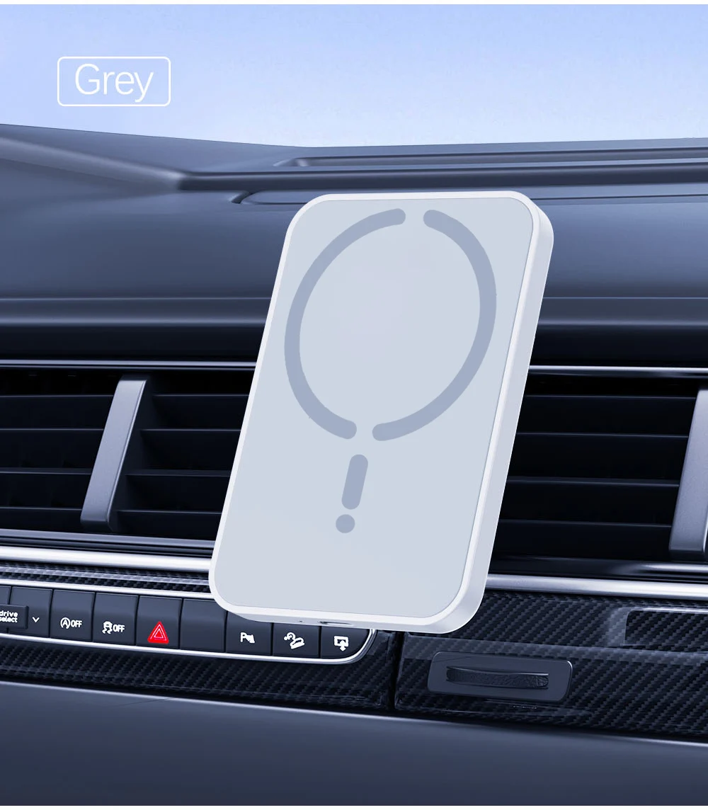 Magnetic Wireless Charger Car Phone Holder Air Vent Mount for IPhone17 16 15 14 13 Pro Max Samsung S26 S25 Fast Charging Stand