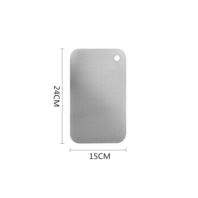 JUSTINLAU Stainless Steel Honeycomb Thickened Cutting Board Antibacterial Mildew-proof Kneading Dough Board Fruit Cutting Board