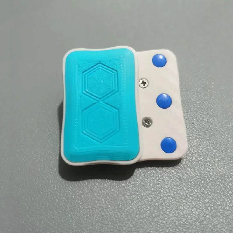 F°Studio Stylish Unlimited Push Slider Fidget Toys Magnetic Metal Push Fidget Slider ADHD Toy Adult Stress Reduction Spinner
