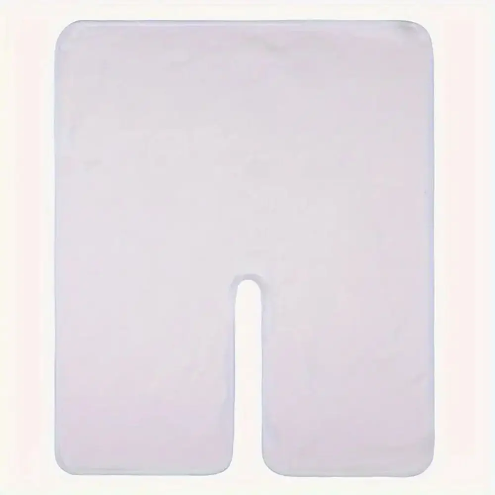 1/5 Pcs Beautician's Special Face Towel - Spa Grade U-shaped Face Towel - Soft Massage and Skincare Tool