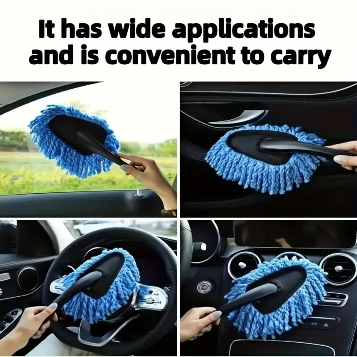 16/20pcs Car Cleaning Tool Set Air Conditioning Vents Seat Gaps Various Detail Brushes Uses For Home Car Washing Motorcycle