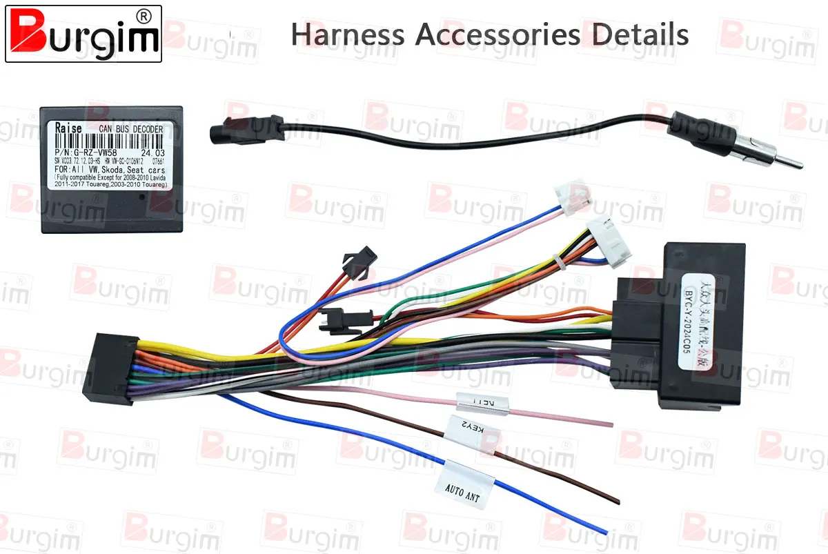 Car Radio Fascia Frame For Seat Ibiza 2008-2017 9 inch 2DIN Android Stereo Panel Harness Wire Power Cable Adapter Canbus Decoder