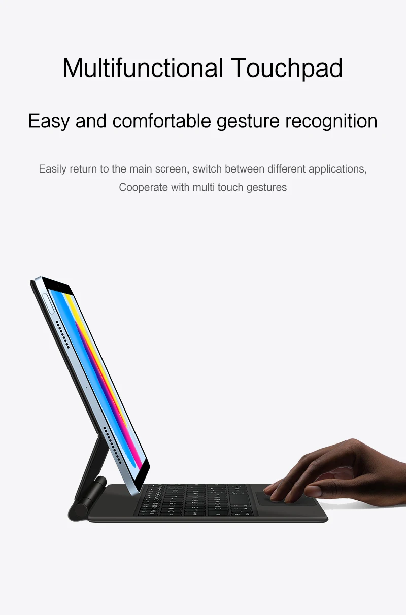 TouchPad Magic Keyboard for iPad Air 11 13 M4 2026 M3 M2 iPad 10 10th Air 4 5 6 iPad Pro 11 12.9 13'' M5 M4 Smart Cover Backlit