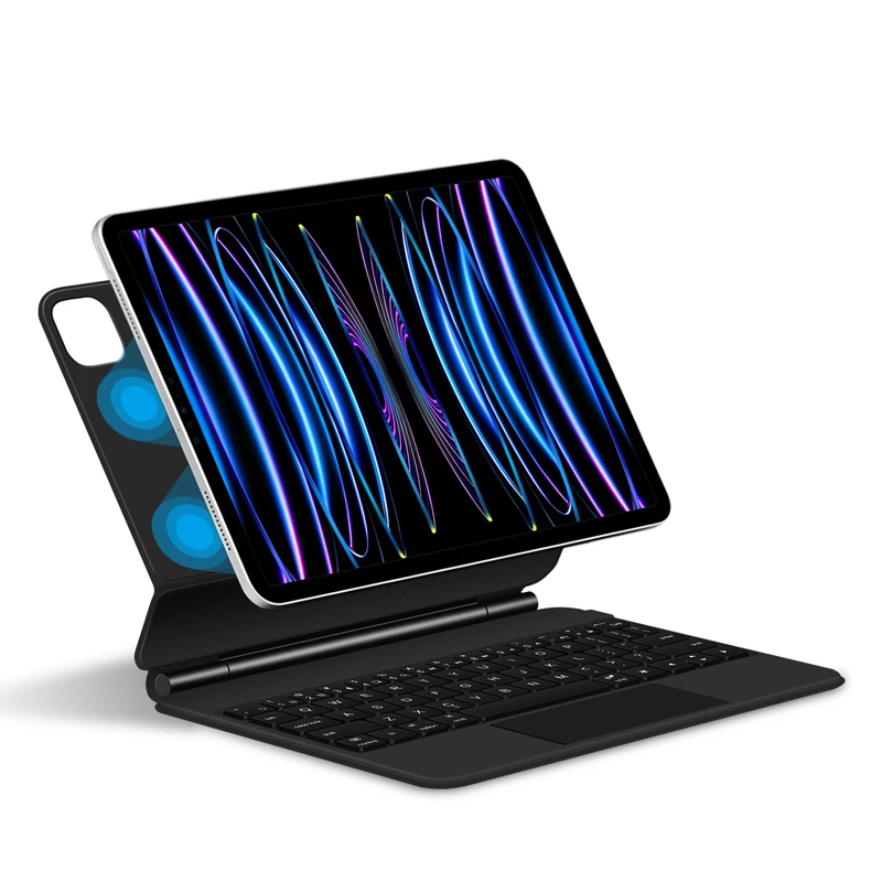 TouchPad Magic Keyboard for iPad Air 11 13 M4 2026 M3 M2 iPad 10 10th Air 4 5 6 iPad Pro 11 12.9 13'' M5 M4 Smart Cover Backlit
