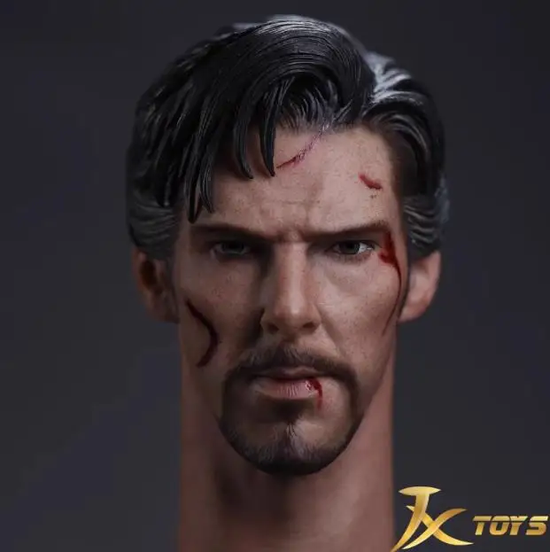 1/6 Scale US Soldier Head Sculpt - Sci-Fi Film Hero/Villain - Painted Head Model Kit for 12in Action Figures Toys