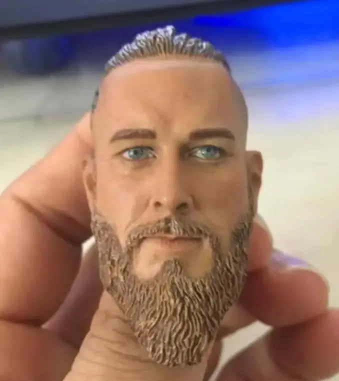 1/6 Scale US Soldier Head Sculpt - Sci-Fi Film Hero/Villain - Painted Head Model Kit for 12in Action Figures Toys