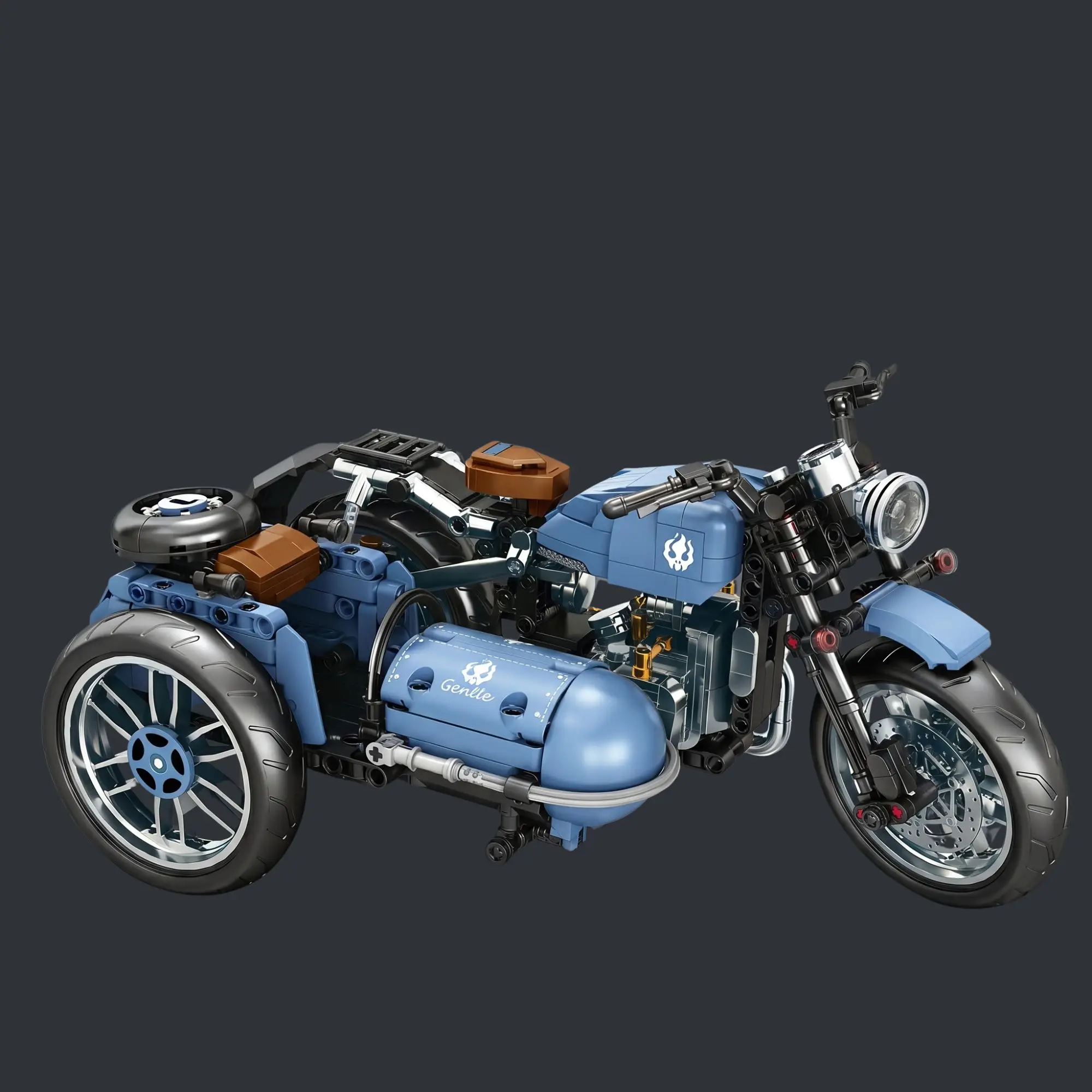 817pcs City Moto Racer ST-800CC Motorcycle Building Blocks Technical Speed Sports Champion Motorbike Bricks Toys for Adult Gifts