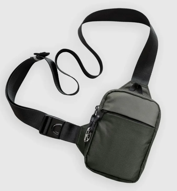 Mini Crossbody Bag for Men with Stainless Steel Lock RFID Anti-Theft Mobile Phone Single Shoulder Bag handbags Fashionable 2026