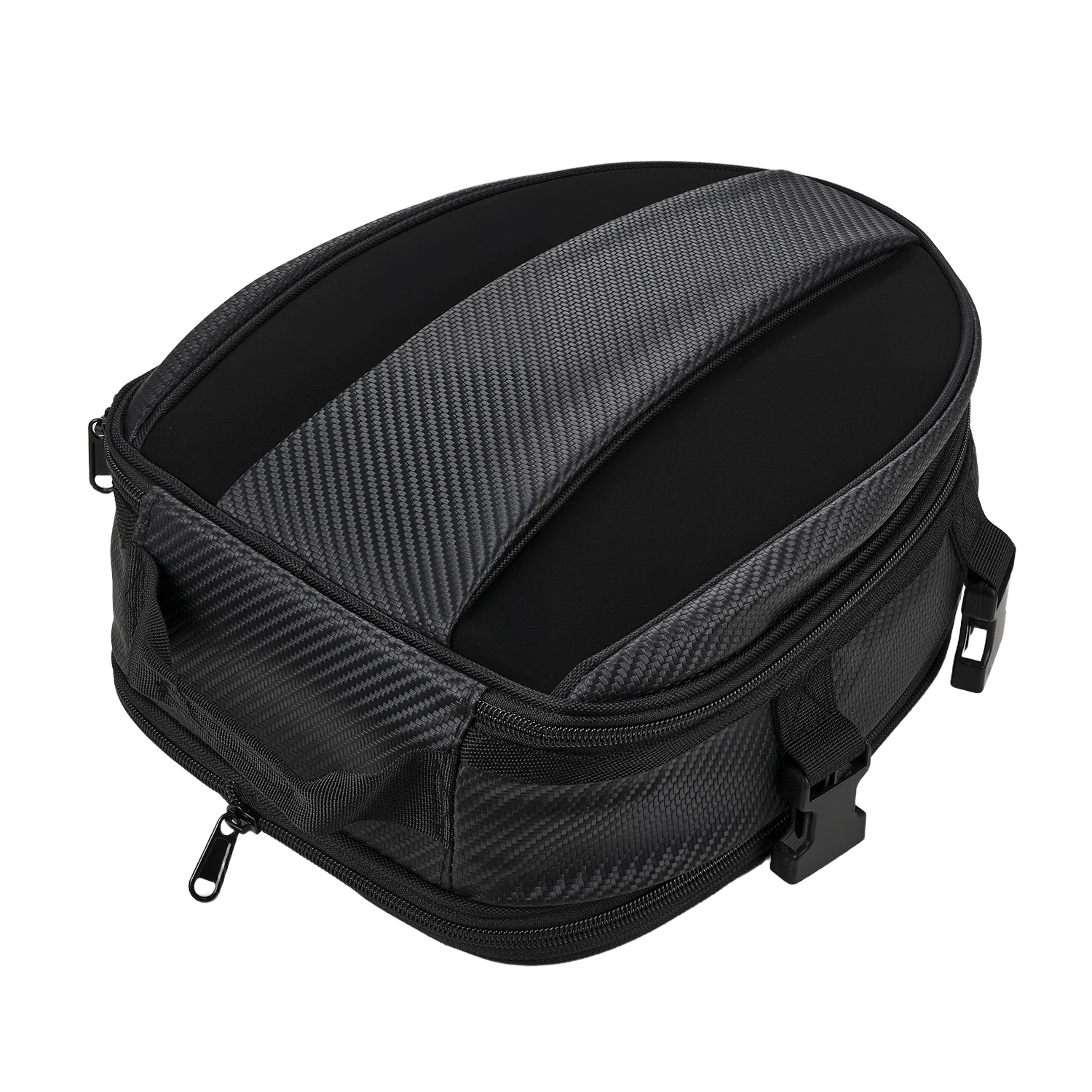 Motorcycles Tail Bags Waterproof Rear Seat Bag Backpack Electric Dirt Bike Rain Cover Rider Pack Scooter Luggage Buckle Strap