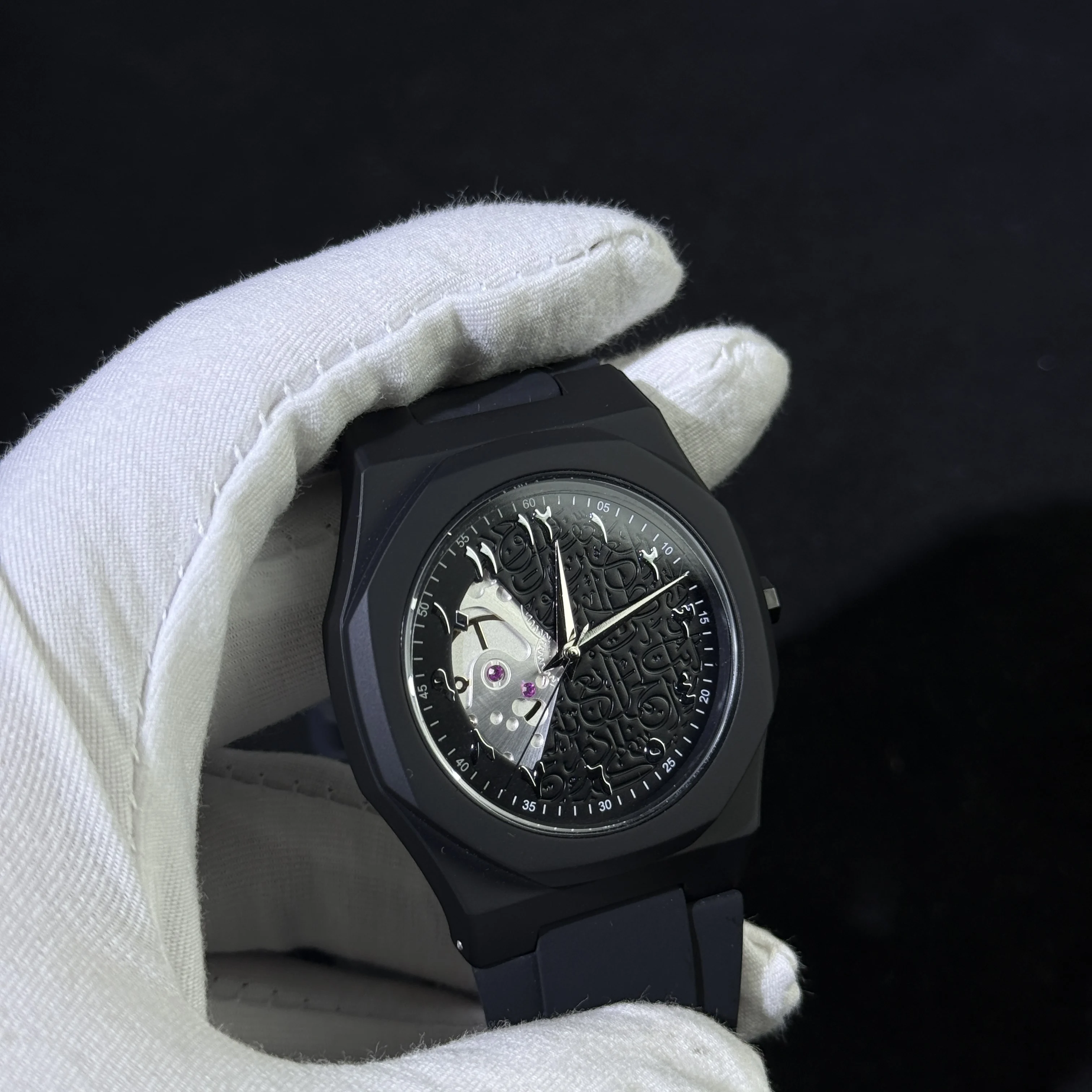 Men's Top Luxury Business Watches Arabic Numeral Waterproof Quartz Watches Men's Analog Mechanical Watches