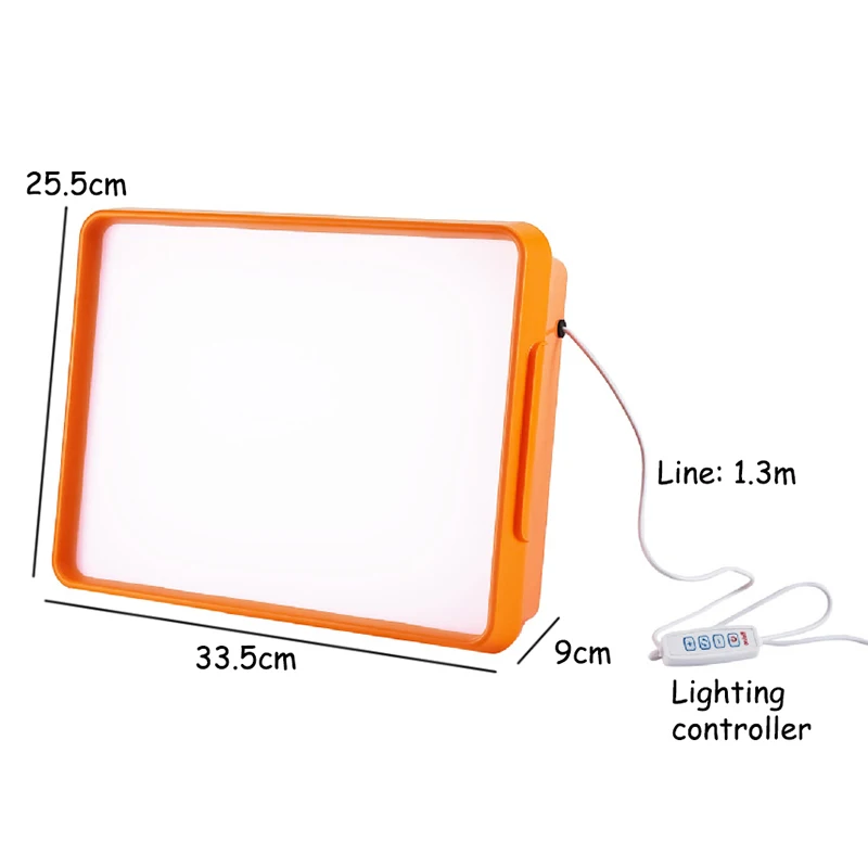 Kids Led Light Box Sensory Toys Early Education Light/Shadow Exploration Parish Copying Drawing Painting Light Guide Board Aids