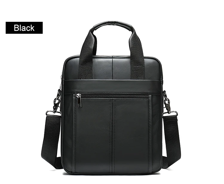WESTAL Men's Shoulder Bags Genuine Leather Crossbody Messenger Bag For 13.3 Inch Laptop Briefcase Leather Man Handbags 8577