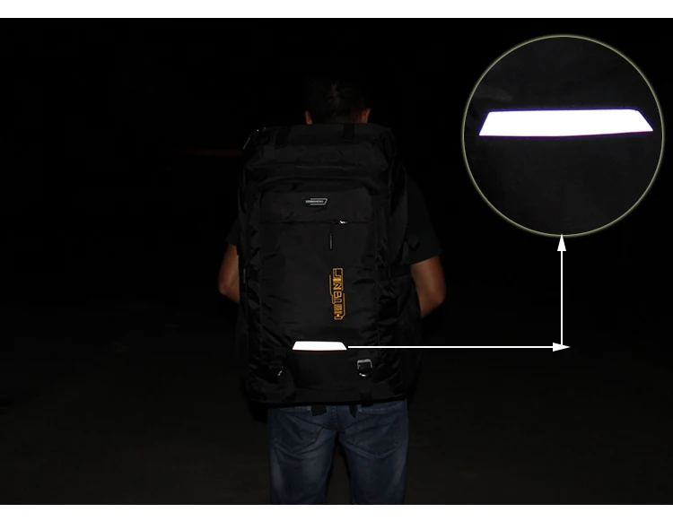 80L 50L Men's Outdoor Backpack Climbing Travel Rucksack Sports Camping Hiking Backpack School Bag Pack For Male Female Women